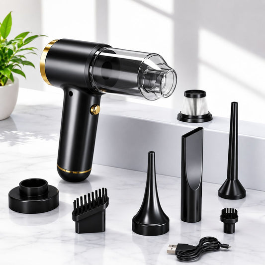 Wireless Vacuum Cleaner Dual-use  Car-mounted Inflator And Vacuum Cleaner