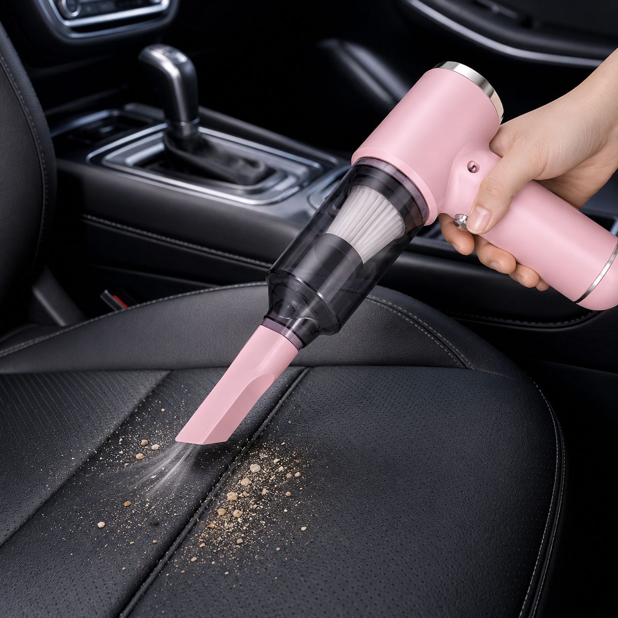 Wireless Vacuum Cleaner Dual-use  Car-mounted Inflator And Vacuum Cleaner