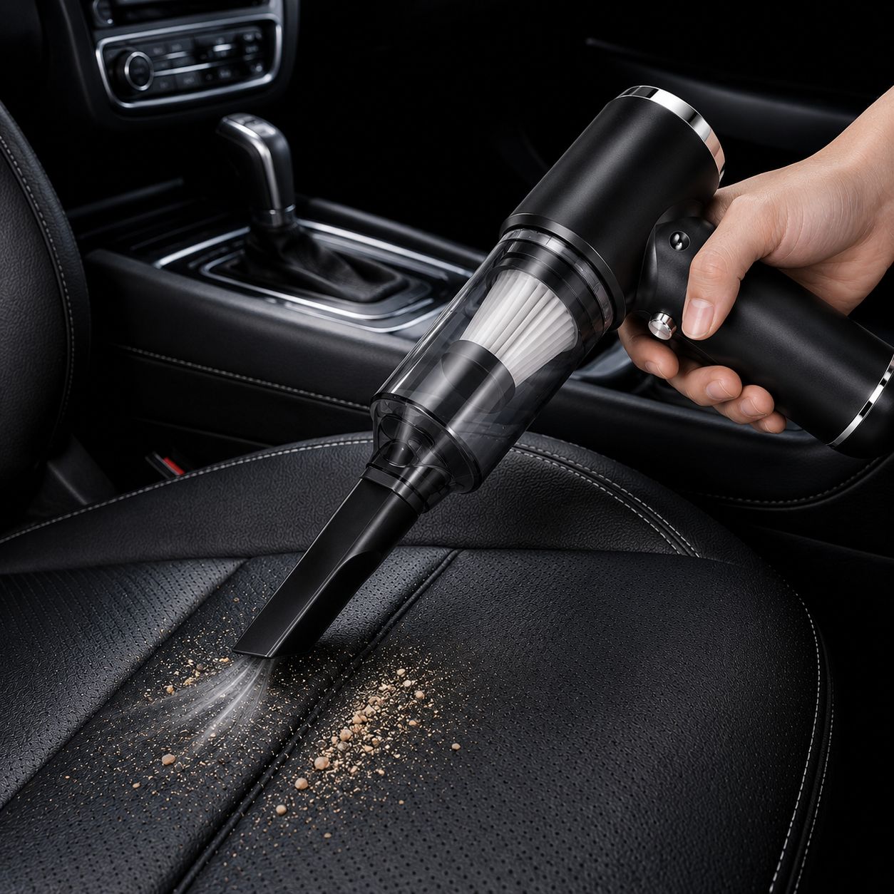 Wireless Vacuum Cleaner Dual-use  Car-mounted Inflator And Vacuum Cleaner